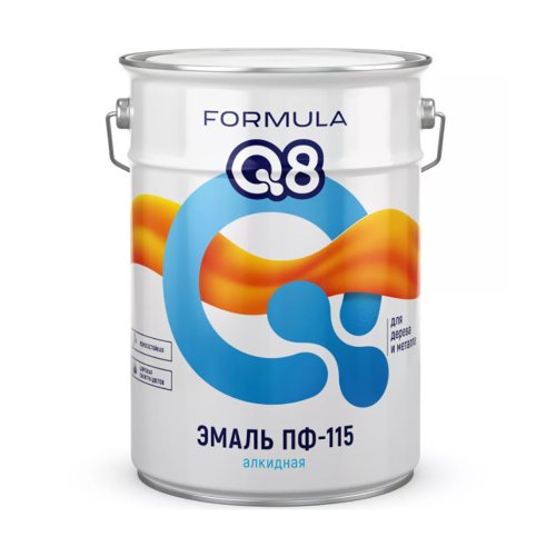 Эмаль ПФ-115 алкидная Formula Q8, глянцевая