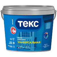 Текс Профи акриловая эмаль матовая универсальная
