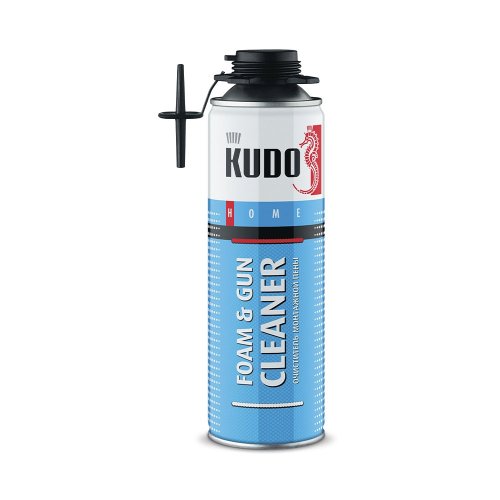 Очиститель монтажной пены Kudo Foam&Gun cleaner, 650 мл