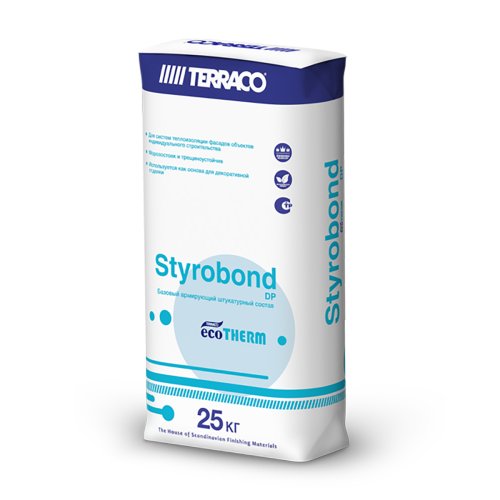 TERRACO STYROBOND DP ECOTHERM / ТЕРРАКО СТАРОБОНД ДП ЭКОФЕМ состав штукатурный, армирующий