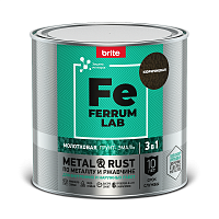 Ferrum LAB / Феррум Лаб грунт-эмаль по ржавчине 3 в 1 молотковая