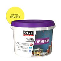 VGT ВД-АК-1179 эмаль универсальная глянцевая, желтая RAL 1018 (2,5кг)