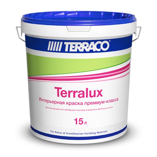 TERRACO TERRALUX / ТЕРРАКО ТЕРРАЛЮКС краска акриловая для фасадных работ