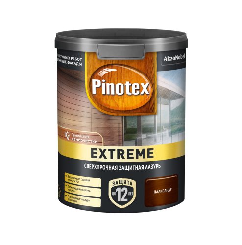 PINOTEX EXTREME / ПИНОТЕКС ЭКСТРИМ лазурь для дерева сверхпрочная на гибридной основе фото 5