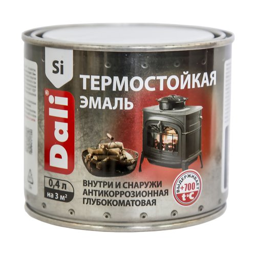 Dali / Дали Эмаль термостойкая кремнийорганическая антикоррозионная