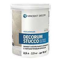 Vincent Decor Decorum Stucco multieffet base Perle / Винсент Декор Декорум Стуко Мульти Эффект