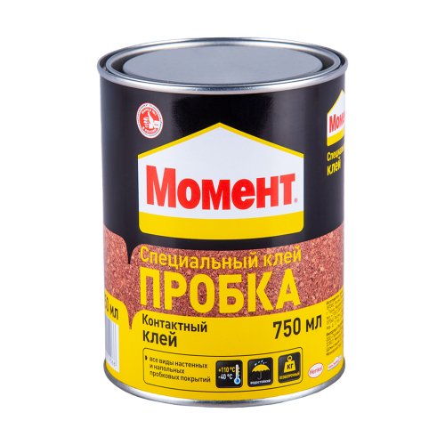 Специальный клей Момент Пробка, 750 мл