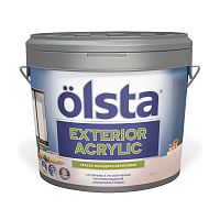 Краска фасадная Olsta Exterior Acrylic, акриловая