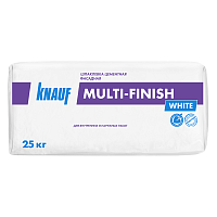 KNAUF MULTI-FINISH / КНАУФ МУЛЬТИ ФИНИШ шпатлевка цементная фасадная для наружных и внутренних работ