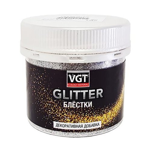 VGT PET GLITTER / ВГТ добавка декоративная, блестки для лессирующих составов