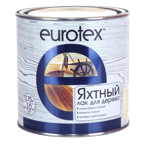 Eurotex / Евротекс лак яхтный алкидно-уретановый фото 5