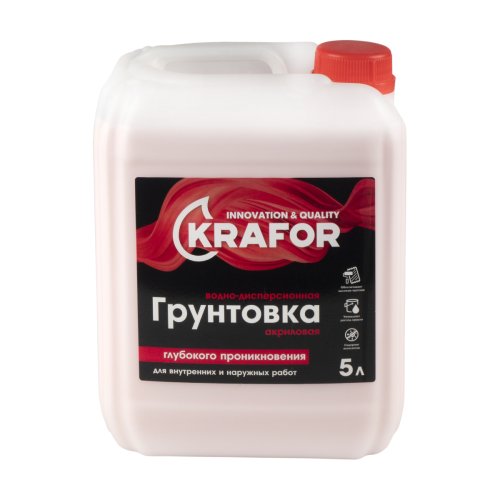 Грунтовка глубокого проникновения Krafor, универсальная
