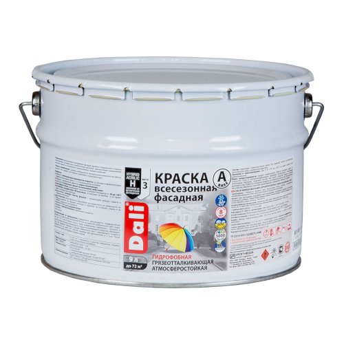 Dali / Дали краска Всесезонная фасадная акриловая фото 2