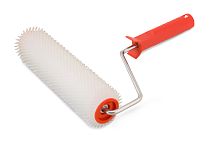 Color Expert / Колор Эксперт мини валик с ручкой игольчатый для удаления воздуха из стяжки