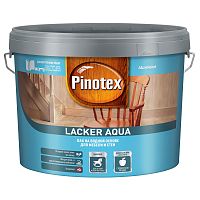 Pinotex Lacker Aqua 70 / Пинотекс Аква Лак на водной основе для стен и мебели глянцевый