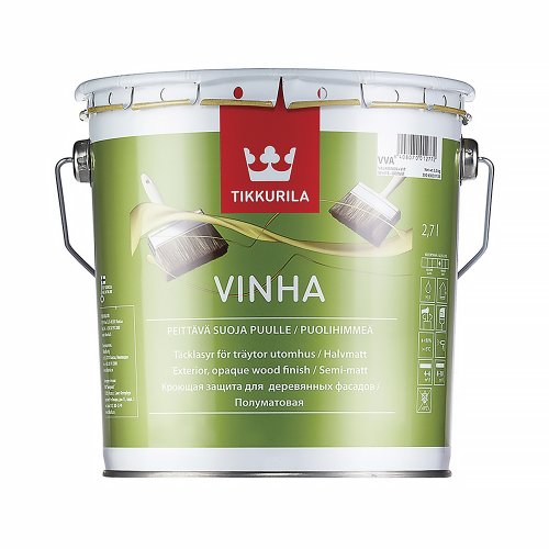 Tikkurila Vinha / Тиккурила Винха кроющий антисептик для древесины водорастворимый