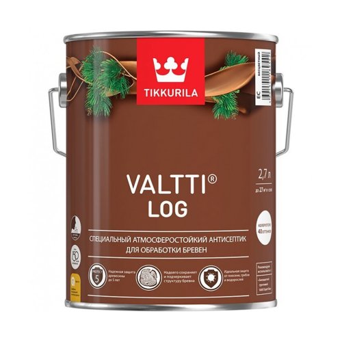 Tikkurila Valtti Log / Тиккурила Валти Лог антисептик для бревен