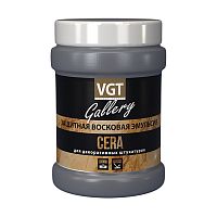 VGT GALLERY CERA / ВГТ Защитная восковая эмульсия для декоративных штукатурок
