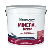 Finncolor Mineral Decor / Финколор Минерал Декор структурная декоративная штукатурка с эффектом шуба