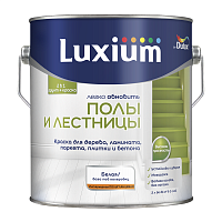 LUXIUM (DULUX) / ЛЮКСИУМ ЛЕГКО ОБНОВИТЬ ПОЛЫ И ЛЕСТНИЦЫ краска грунт для пола полуглянцевая