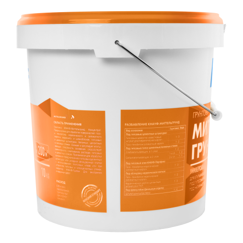 KNAUF MITTELGRUND / КНАУФ МИТТЕЛЬГРУНД грунтовка-концентрат универсальная фото 3