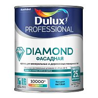 DULUX DIAMOND ФАСАДНАЯ / ДЮЛАКС ДАЙМОНД ФАСАДНАЯ краска для минеральных и деревянных поверхностей