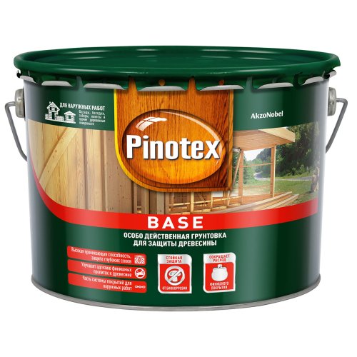 Pinotex Base / Пинотекс База грунт под антисептики фото 4