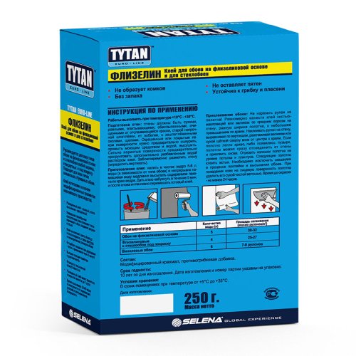 Tytan Euro-line / Титан Флизелин клей для флизелиновых обоев фото 3