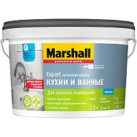Marshall / Маршал для кухни и ванной влагостойкая краска для влажных помещений