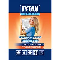 Tytan Euro-Line / Титан Евро Декор прозрачный полимерный клей для изделий из пенополистирола