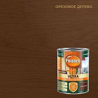 PINOTEX ULTRA лазурь защитная влагостойкая для защиты древесины до 10 лет ореховое дерево (0,9л) new
