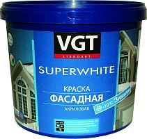 VGT SUPERWHITE / ВГТ ВД-АК-1180 краска фасадная зимняя