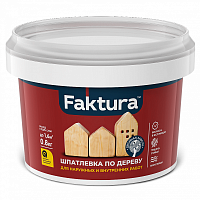 Faktura / Фактура акриловая шпатлевка для дерева при наружных и внутренних работах