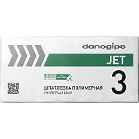 Danogips Dano Jet 3 шпатлёвка универсальная, полимерная