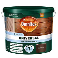 OMNITEX (PINOTEX) UNIVERSAL / ОМНИТЕКС УНИВЕРСАЛ пропитка 2 в 1 для защиты древесины