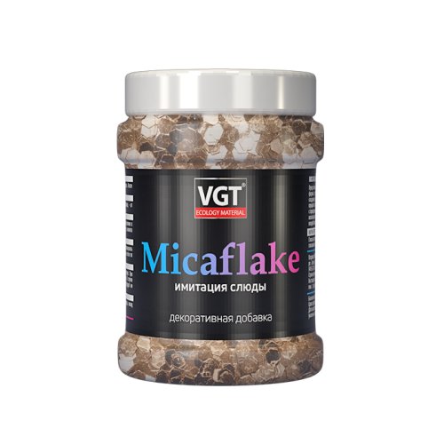 VGT MICAFLAKE / ВГТ МИКАФЛЕЙК добавка декоративная имитация слюды 2000 мкм фото 2