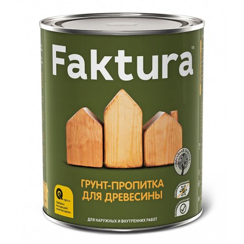 Faktura / Фактура грунт пропитка для дерева с защитой от биопоражений