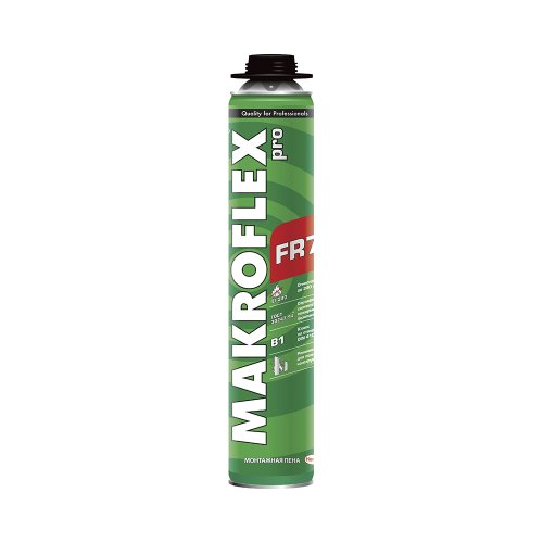 Пена монтажная профессиональная пожаростойкая Makroflex FR77 PRO, 750 мл