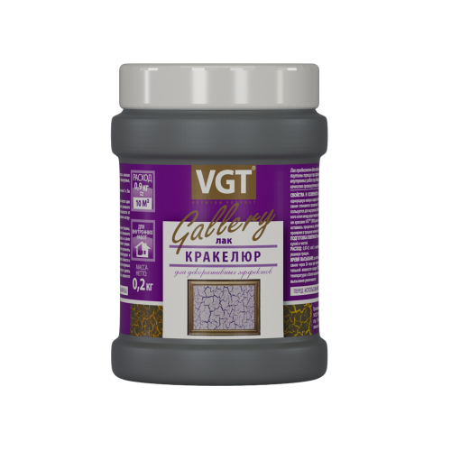 VGT GALLERY / ВГТ КРАКЕЛЮР лак для эффектов микротрещин