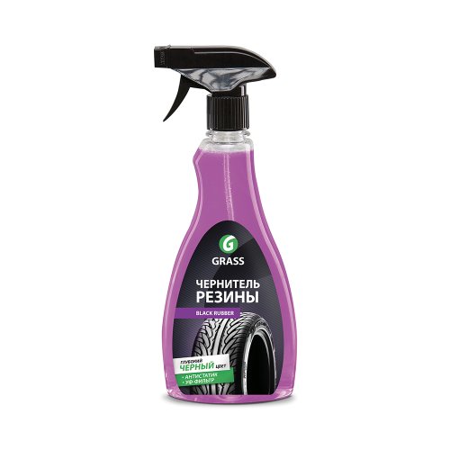 Полироль чернитель шин Grass Black Rubber, 600 мл