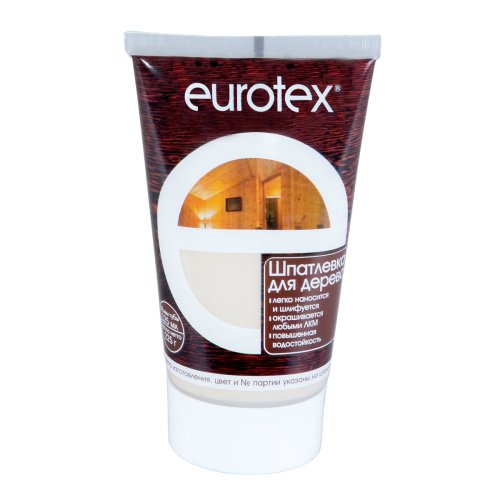 Eurotex / Евротекс Шпатлевка для дерева для наружных и внутренних работ акриловая фото 2
