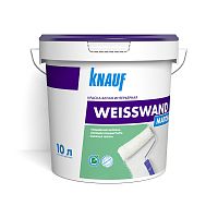 KNAUF WEISSWAND / КНАУФ ВАЙСВАНД краска интерьерная для стен и потолков водно-дисперсионная матовая