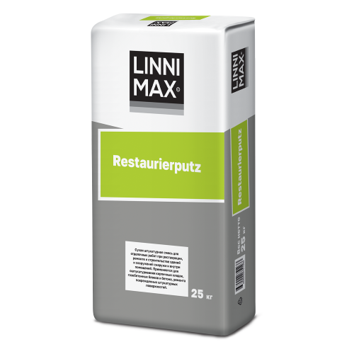 LINNIMAX RESTAURIERPUTZ / ЛИННИМАКС РЕСТАВРИРПУТЦ штукатурка реставрационная известковая фото 2