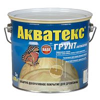 АКВАТЕКС грунт-антисептик защитный состав для древесины невымываемый алкидный