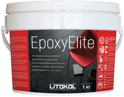 Litokol Epoxyelite / Литокол состав двухкомпонентный кислотостойкий, эпоксидный