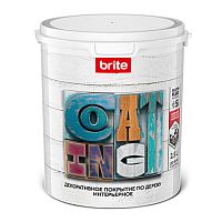 BRITE FLEXX / Брайт Флекс покрытие премиальное декоративное по дереву, интерьерное
