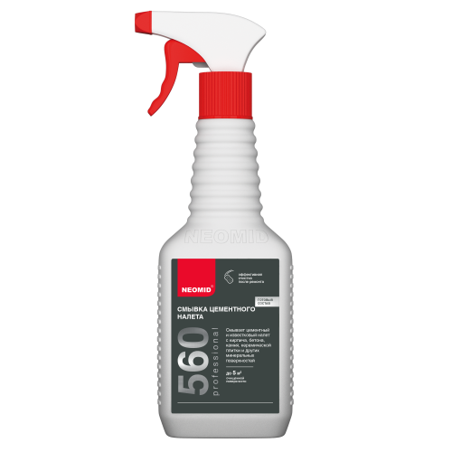 Neomid 560 / Неомид смывка цементного налета концентрат 1:10 фото 2