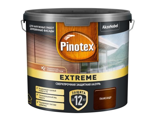 PINOTEX EXTREME / ПИНОТЕКС ЭКСТРИМ лазурь для дерева сверхпрочная на гибридной основе фото 6