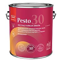 Tikkurila Euro Pesto 30 / Тиккурила Песто 30 эмаль алкидная для внутренних работ полуматовая