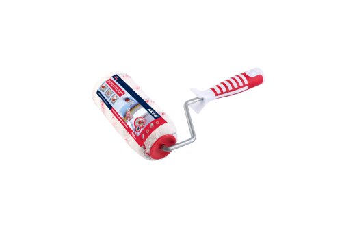 АКОР ПРОФИ валик полиамид красно-серый 2-х компонентная ручка фото 2